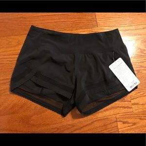 Lululemon time to sweat shorts size 6